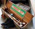 Croquet set & ice skates used by Beits at Russborough House. Ireland.