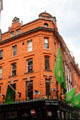 Victorian brickwork of Weir store. Dublin, Ireland.