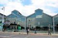 Front facade of Irish Emigration Museum. Dublin, Ireland.