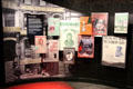 Display of impact of Irish songwriters on Tin Pan Alley c1900s in New York City at Irish Emigration Museum. Dublin, Ireland.