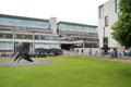 Lecky Library on Fellows' Square at Trinity College. Dublin, Ireland.