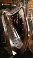 Brian Boru Harp at Old Trinity Library. Dublin, Ireland.