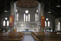 Interior of St Mary's Church, Dingle. Dingle, Ireland.