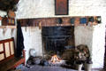 Interior of Foley's Farm at Muckross Traditional Farms in Killarney National Park. Killarney, Ireland.