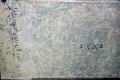 Faded stenciling at Irish Workhouse Centre. Portumna, Ireland.