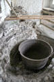 Kettle for boiling laundry. Portumna, Ireland.