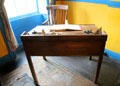 School room desk at Strokestown Park. Vesnoy, Ireland.