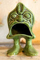 Ceramic fantastic figure at Strokestown Park. Vesnoy, Ireland.