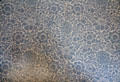 Blue bedroom wallpaper by William Morris at Kilkenny Castle. Ireland.