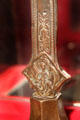 Winged angel of Evangelist Matthew on Waterford altar cross at Museum of Treasures. Waterford, Ireland.