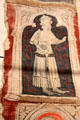 John Darcy, Justiciar of Ireland portrait in Great Charter Roll at Museum of Treasures. Waterford, Ireland.