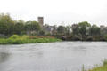 Desmond Castle , demolished by order of Cromwell. Adare, Ireland.