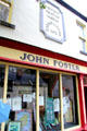Foster's Printworks shop at Bunratty Castle & Folk Park. County Clare, Ireland.