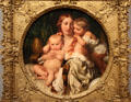A Mother's Joy painting by Hippolyte Delaroche at Villa Vauban Museum. Luxembourg, Luxembourg.