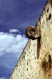 Heavy stone ring decorated with serpents was goal of Great Ball Court at Chichén Itzá. Mexico
