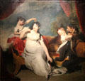 Maria Mathilda Bingham with two children painting by Thomas Lawrence at Rijksmuseum. Amsterdam, NL.