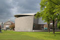 Van Gogh Museum exhibition wing on Museum Square. Amsterdam, NL.