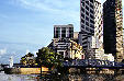 Lion statue & tip of Singapore.