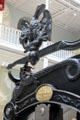 American eagle atop Columbian Printing Press c1860 by D&J Greig of Edinburgh after design 1813 by George E. Clymer of USA at National Museum of Scotland. Edinburgh, Scotland.