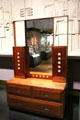 Replica of dressing table for J. Bassett-Lowke home, 78 Derngate, Northampton by Charles Rennie Mackintosh at National Museum of Scotland. Edinburgh, Scotland.