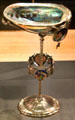 Psyche Chalice of abalone shell by Phoebe Anna Traquair & Ramsay Traquair & made by JM Talbot of Edinburgh at National Museum of Scotland. Edinburgh, Scotland.