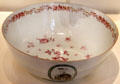 Porcelain punchbowl with portrait of Bonnie Prince Charlie at National Museum of Scotland. Edinburgh, Scotland.