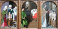 Three Legends of St Nicholas painting by Gerard David at National Gallery of Scotland. Edinburgh, Scotland.