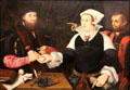 Queen Margaret Tudor painting by unknown at National Portrait Gallery of Scotland. Edinburgh, Scotland.