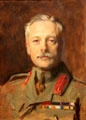 General Douglas Haig portrait by John Singer Sargent at National Portrait Gallery of Scotland. Edinburgh, Scotland.