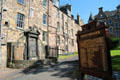 Martyrs Monument to Covenanters at Greyfriars Kirk. Edinburgh, Scotland.