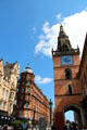 Former City of Glasgow Bank , former City Improvement Trust. Block & Tron Steeple. Glasgow, Scotland