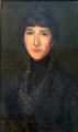 Jade Necklace: Rosalind Birnie Philip painting by James McNeill Whistler at Hunterian Art Gallery. Glasgow, Scotland.
