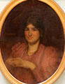 Violet & Rose: Carmen qui Rit painting by James McNeill Whistler at Hunterian Art Gallery. Glasgow, Scotland.