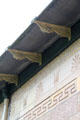 Greek themes along eves of Holmwood. Glasgow, Scotland.