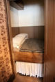 Inset bed at Tenement House museum. Glasgow, Scotland.