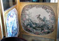 Embroidered screen at Culzean Castle. Maybole, Scotland.