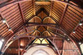 Beam ceiling at Alloway Parish Church. Alloway, Scotland.