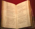 Burn's first book of poems in Scottish dialect which quickly sold out all 612 copies at Robert Burns Birthplace Museum. Alloway, Scotland.