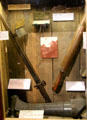 WWI trench periscopes & mirrors at Stirling Castle Regimental Museum. Stirling, Scotland.