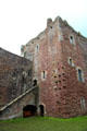 Kitchen structure at Doune Castle. Doune, Scotland.