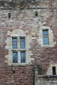 Facade details at Doune Castle. Doune, Scotland.