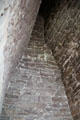 Kitchen chimney at Doune Castle. Doune, Scotland.