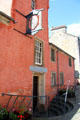 Abbot House was only building to survive great fire of 1624. Dunfermline, Scotland.