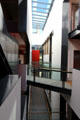 Interior architectural features of new Dunfermline Carnegie Library Museum. Dunfermline, Scotland.