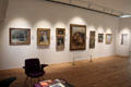 Art gallery at Dunfermline Carnegie Library Museum. Dunfermline, Scotland.