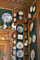 Porcelain collection at Newhailes. Musselburgh, Scotland.