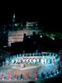 Scottish tattoo at Edinburgh Castle. Edinburgh, Scotland.