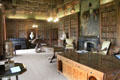 Library at Abbotsford House. Melrose, Scotland.