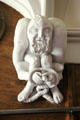 Bound gargoyle corbel at Abbotsford House. Melrose, Scotland.