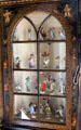 Monkey orchestra by Meissen Porcelain Manufactory of Germany at Manderston House. Duns, Scotland.